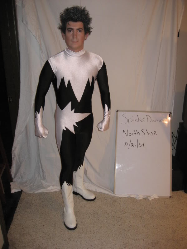 X-Men Northstar Cosplay Costume Leotards